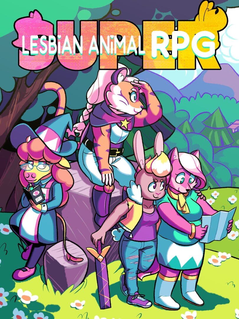 Super Lesbian Animal RPG Kapağı