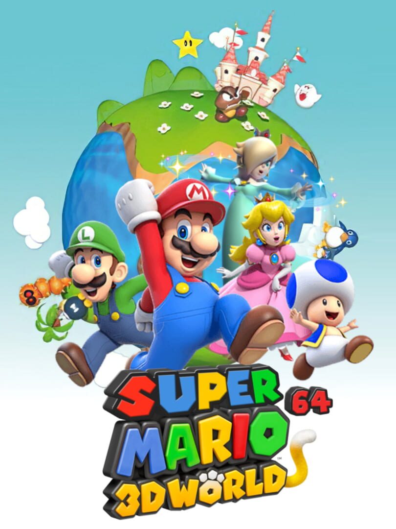 Copertina di Super Mario 64 3D World