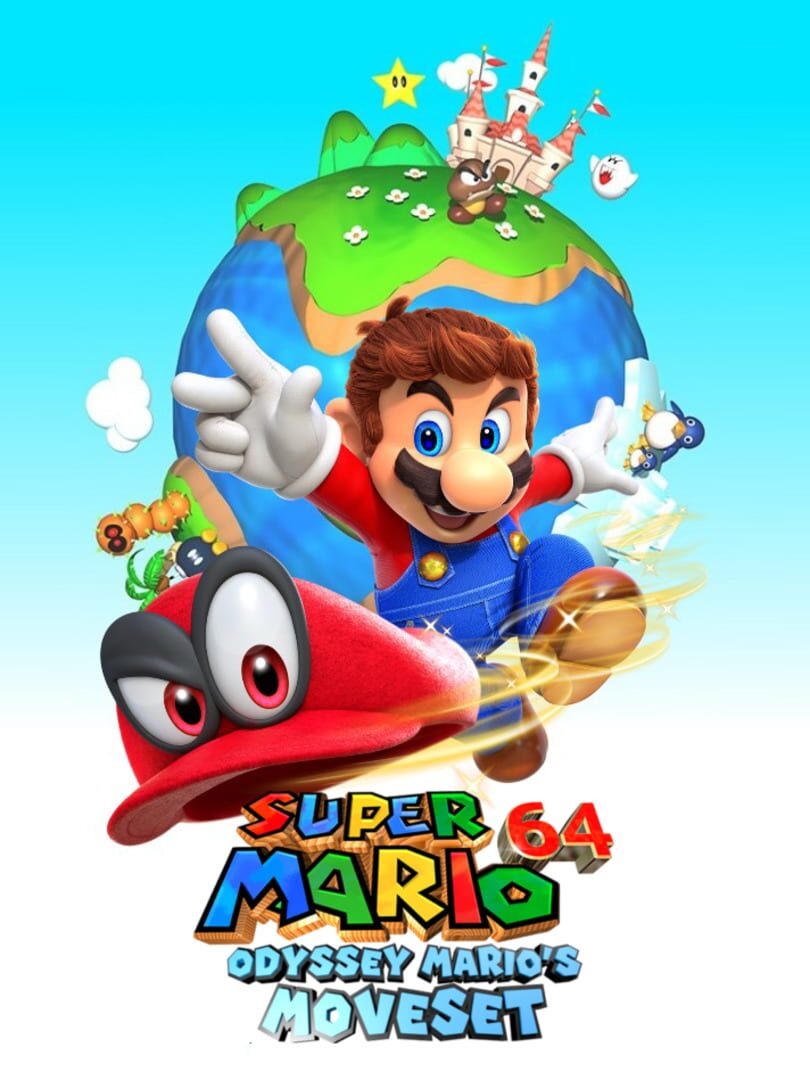 Super Mario 64: Odyssey Mario's Moveset Cover