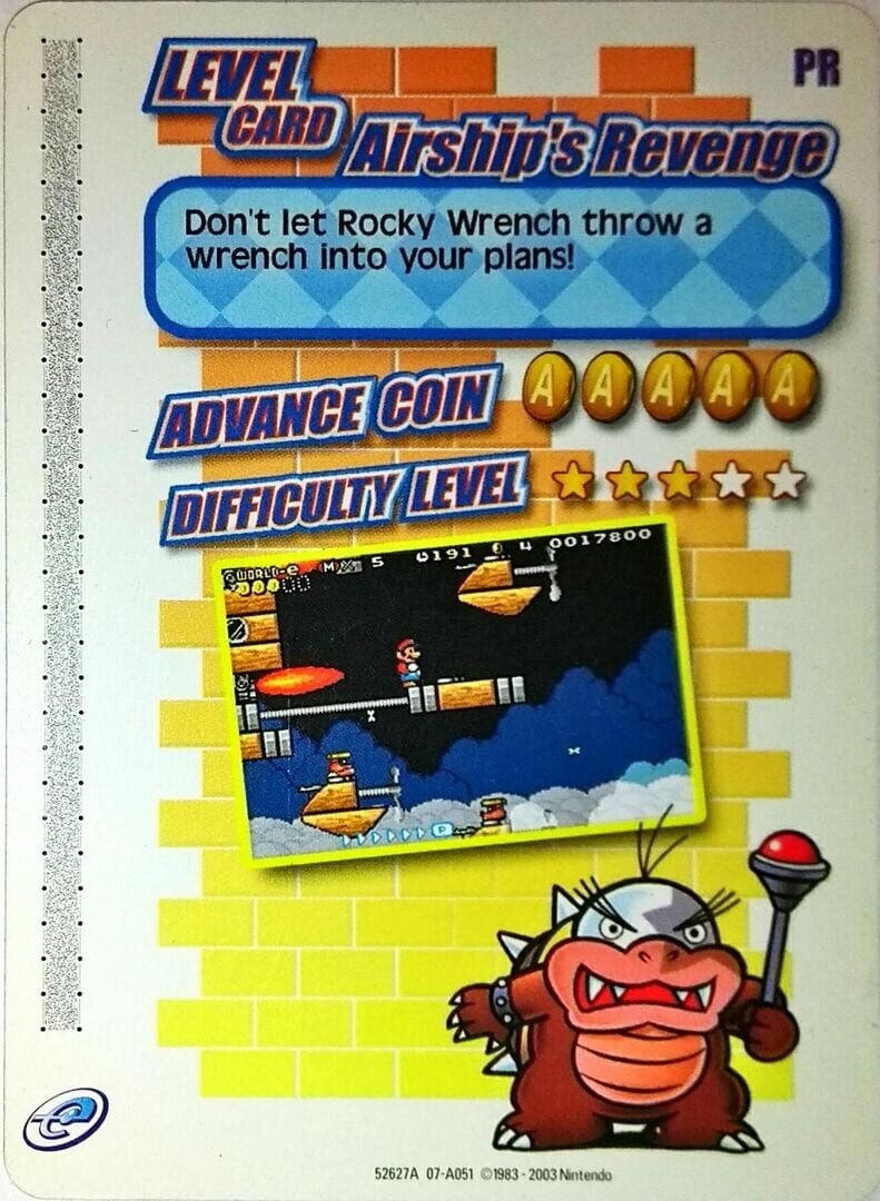 Copertina di Super Mario Advance 4: Super Mario Bros. 3-e - Airship's Revenge