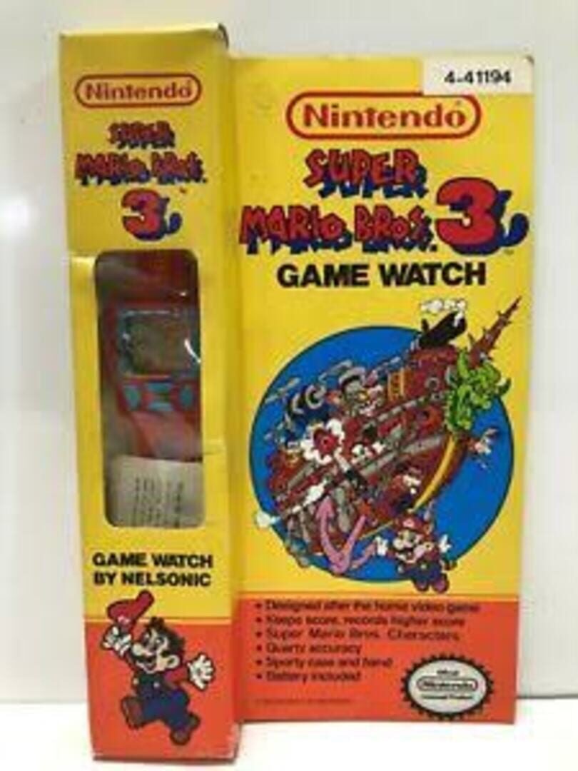 Super Mario Bros. 3 Game Watch Kapağı