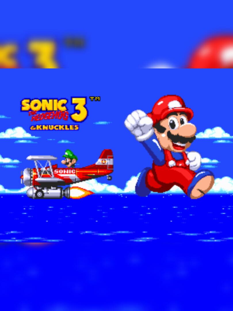 Super Mario in Sonic 3 AIR Cover