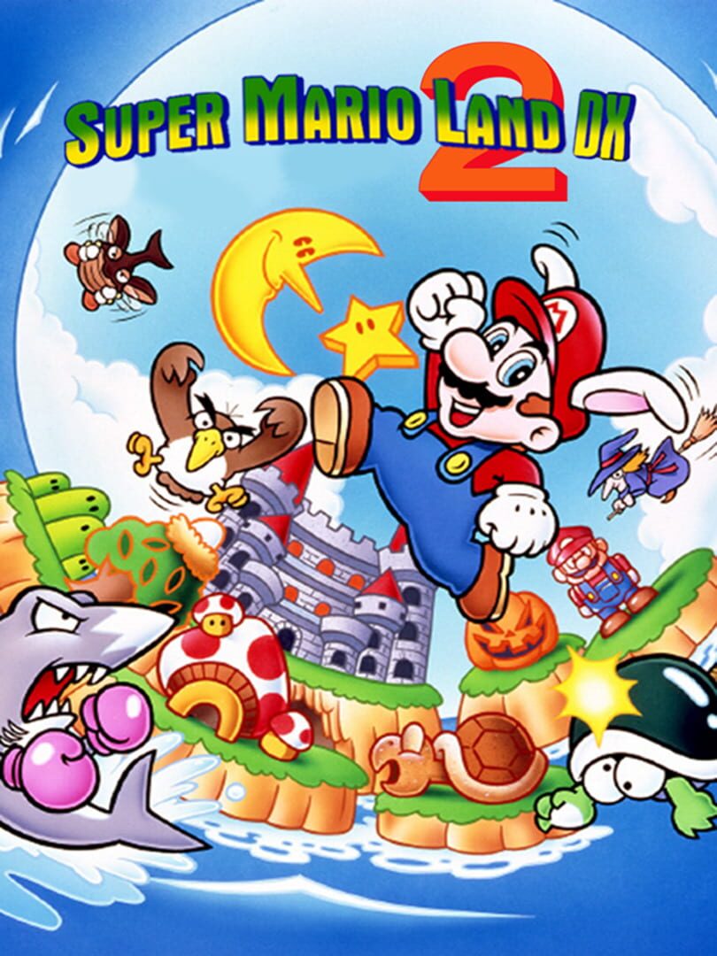Portada de Super Mario Land 2 DX