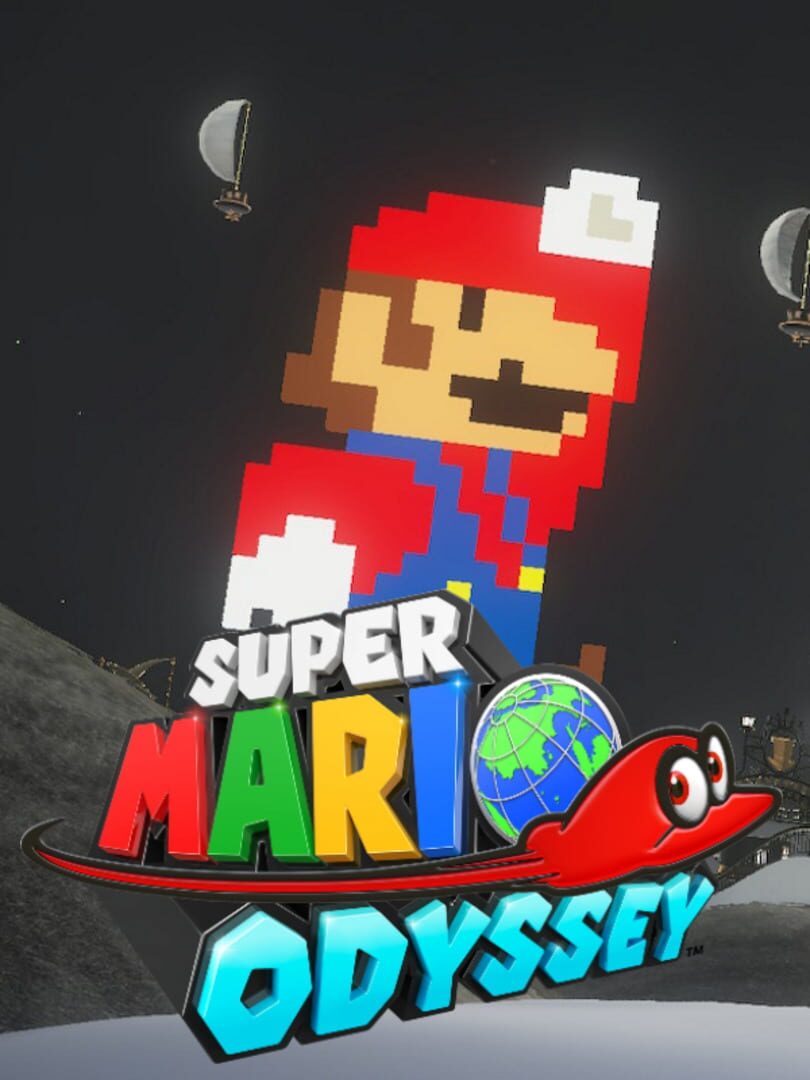 Portada de Super Mario Odyssey: 2D Mario in 3D!