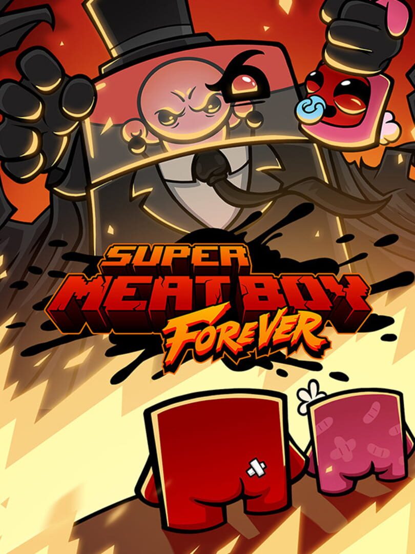 Super Meat Boy Forever Cover