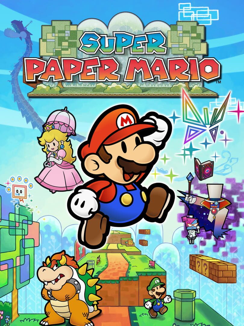 Copertina di Super Paper Mario