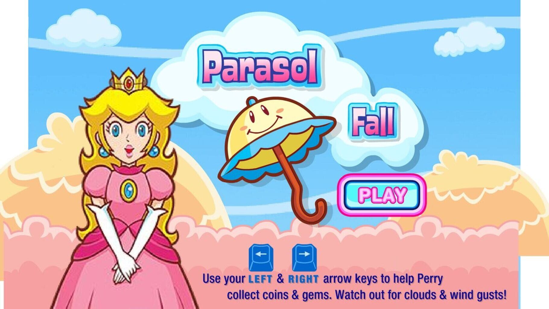 Super Princess Peach: Parasol Fall Cover