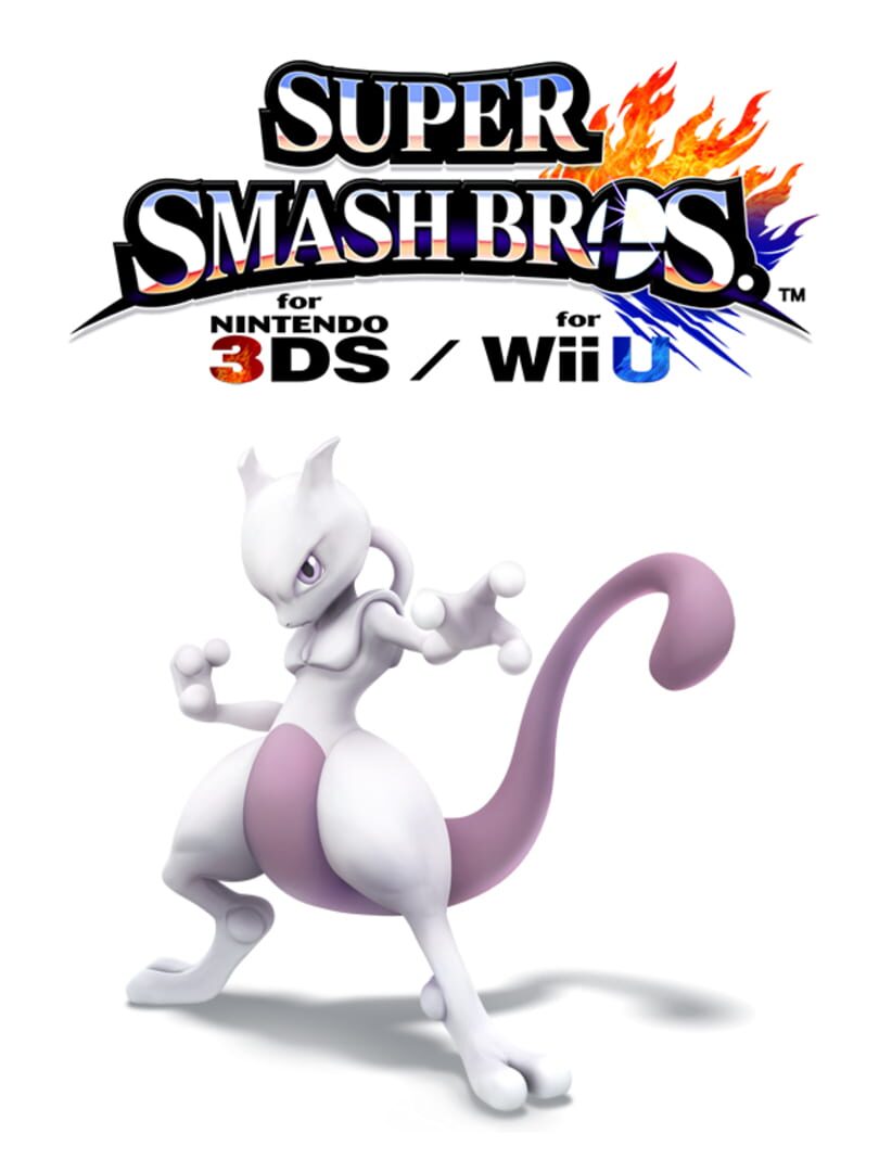 Copertina di Super Smash Bros. for Wii U: Mewtwo