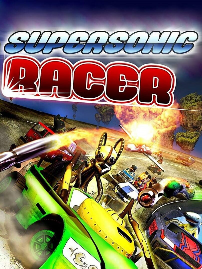 Copertina di Super Sonic Racer