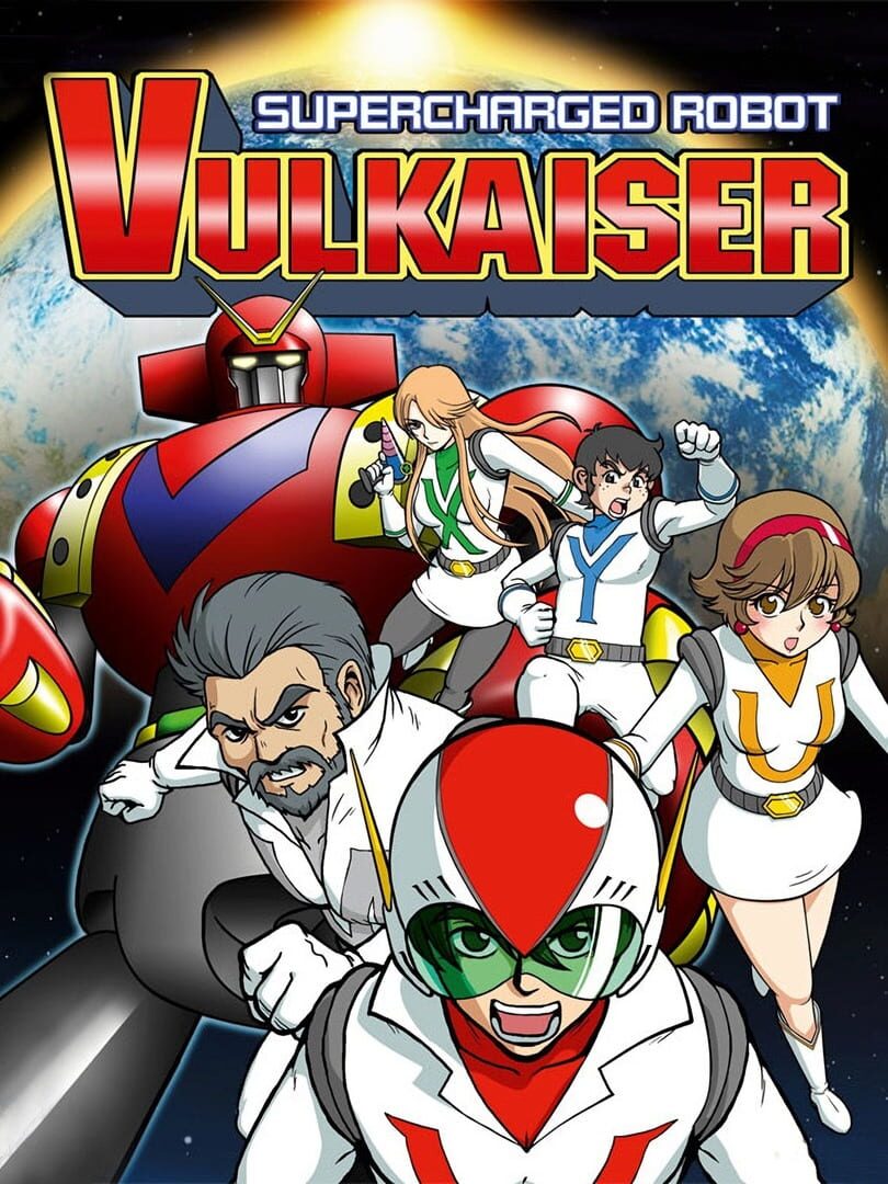 Supercharged Robot Vulkaiser Kapağı