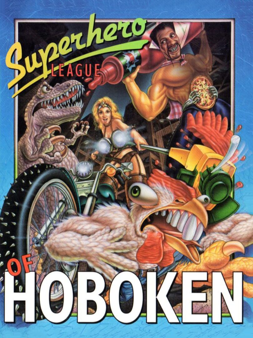 Superhero League of Hoboken Kapağı