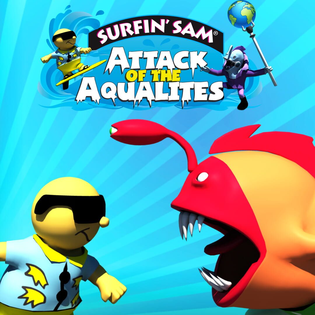 Surfin' Sam: Attack of the Aqualites Kapağı