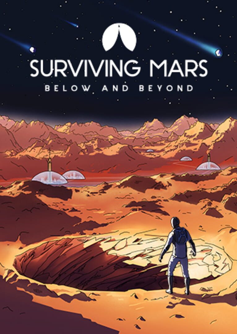 Surviving Mars: Below and Beyond Cover