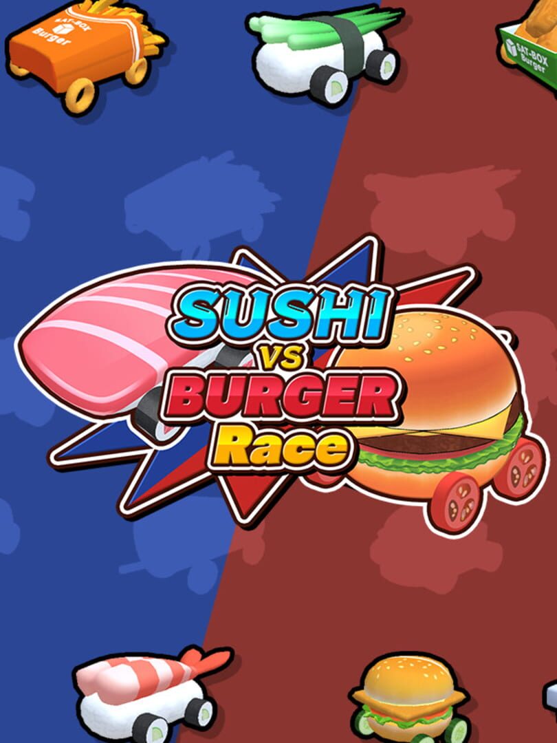 Sushi vs. Burger Race Cover