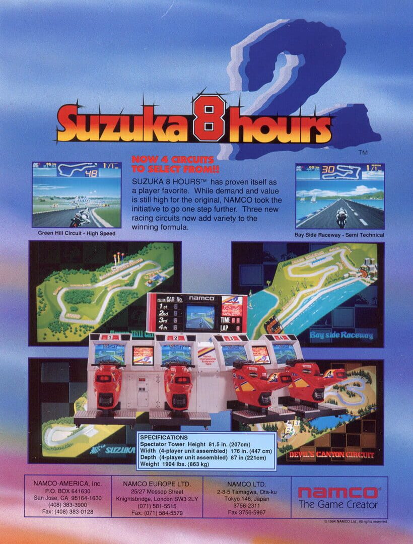 Capa de Suzuka 8 Hours 2