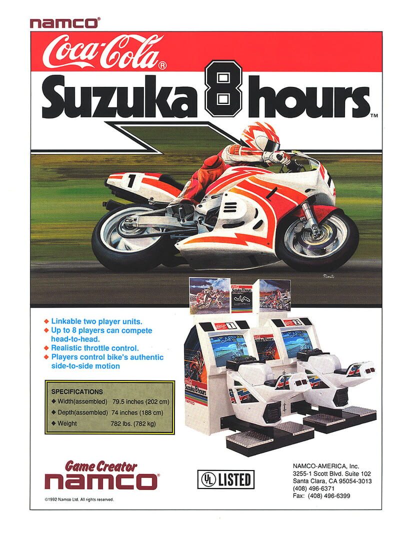 Couverture de Suzuka 8 Hours