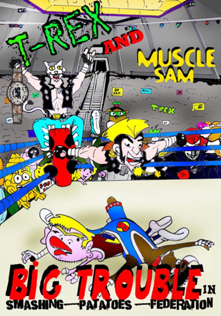 T-Rex and Muscle Sam: Big Trouble in SPF カバー
