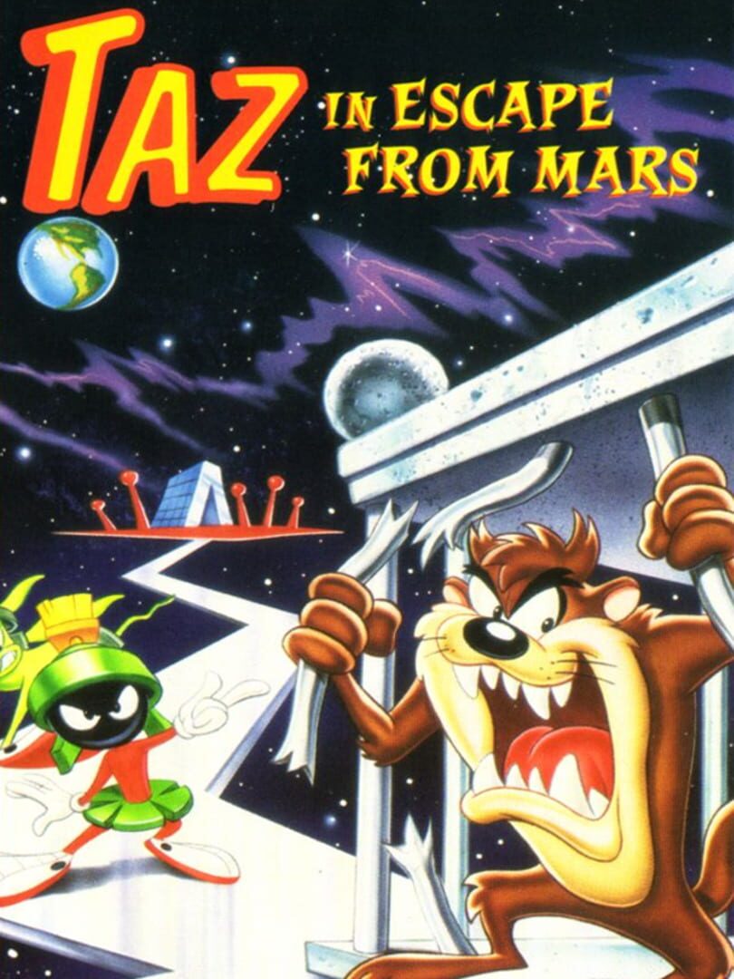 Copertina di Taz in Escape From Mars