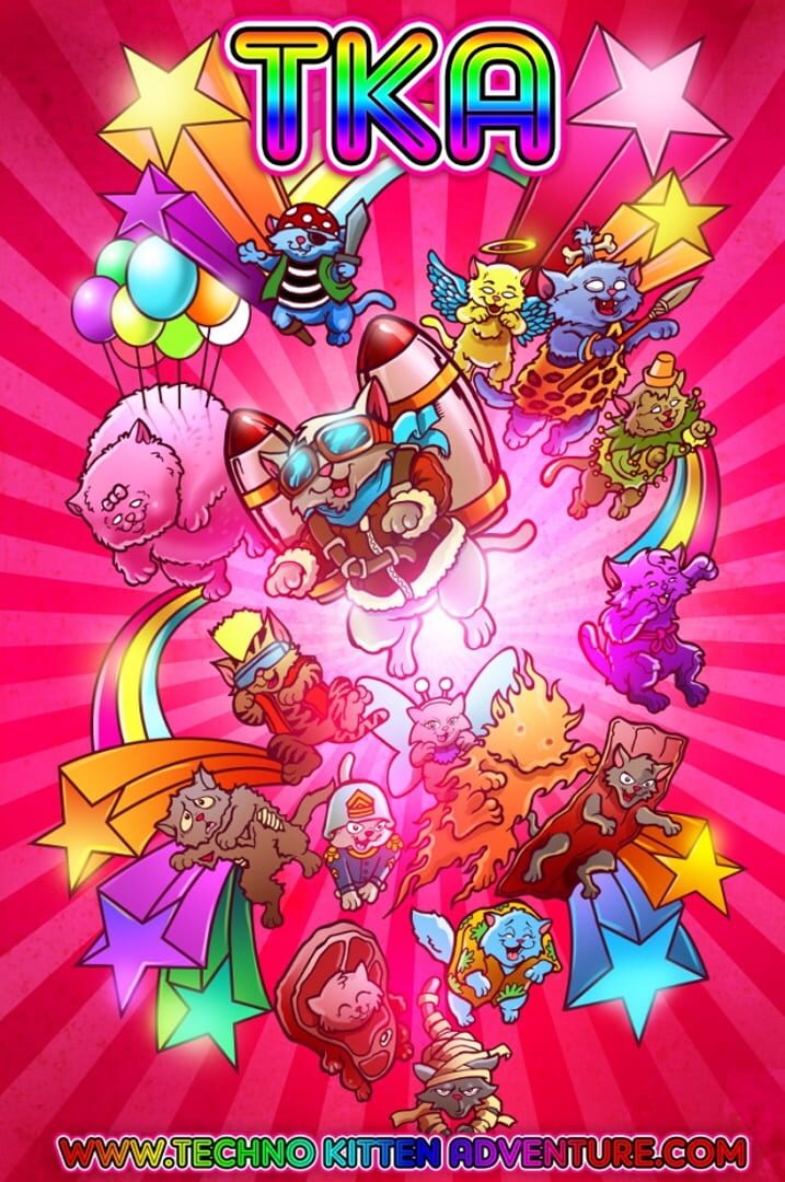 Copertina di Techno Kitten Adventure
