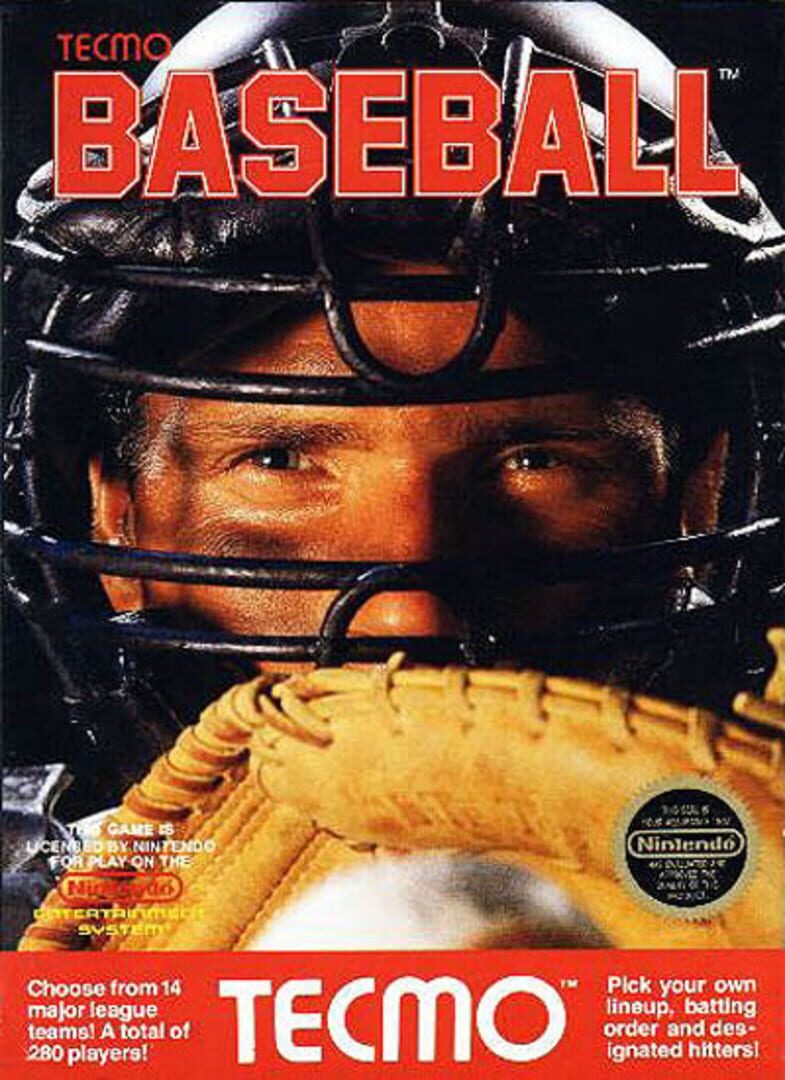 Tecmo Baseball カバー