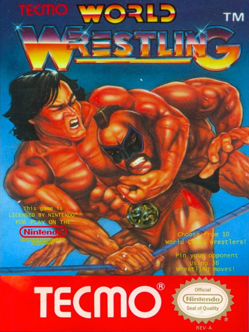 Tecmo World Wrestling Cover