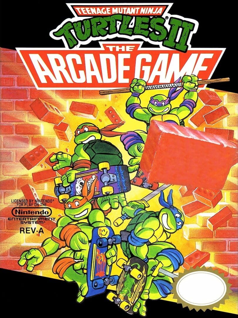Teenage Mutant Ninja Turtles II: The Arcade Game Kapağı