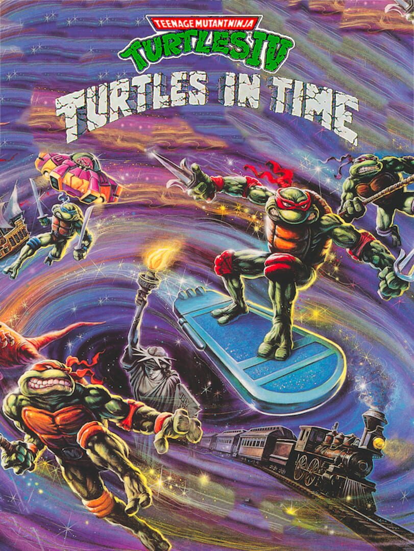 Teenage Mutant Ninja Turtles IV: Turtles in Time Cover