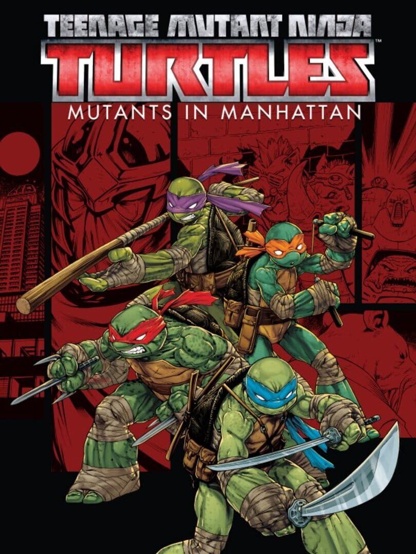 Copertina di Teenage Mutant Ninja Turtles: Mutants in Manhattan