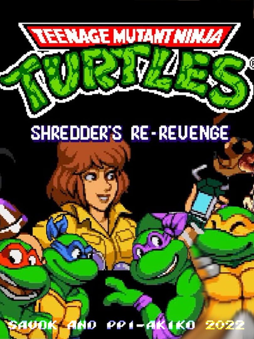 Copertina di Teenage Mutant Ninja Turtles: Shredder's Re-Revenge