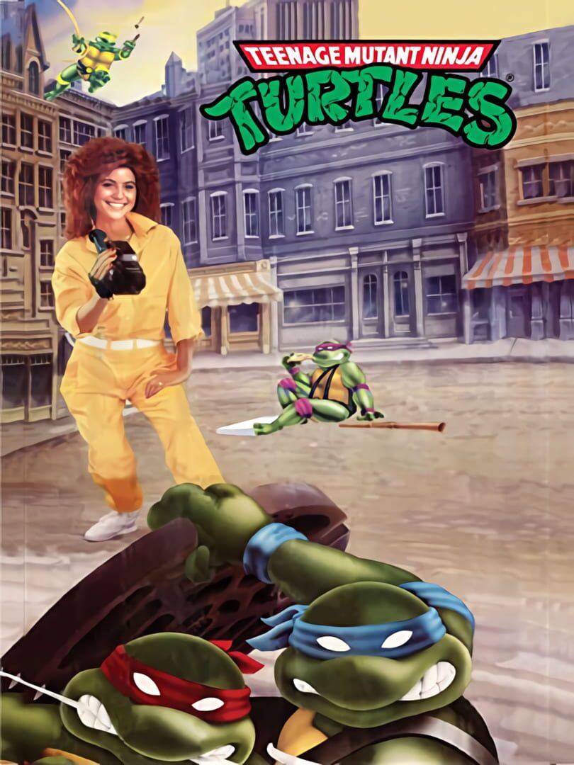 Capa de Teenage Mutant Ninja Turtles