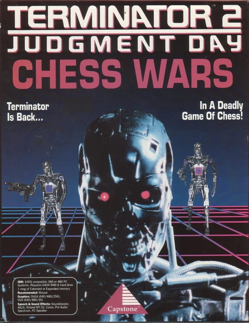 Capa de Terminator 2: Judgment Day - Chess Wars