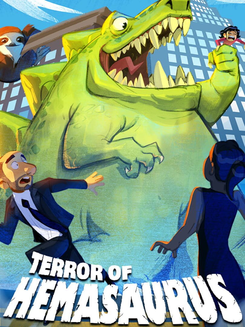 Copertina di Terror of Hemasaurus