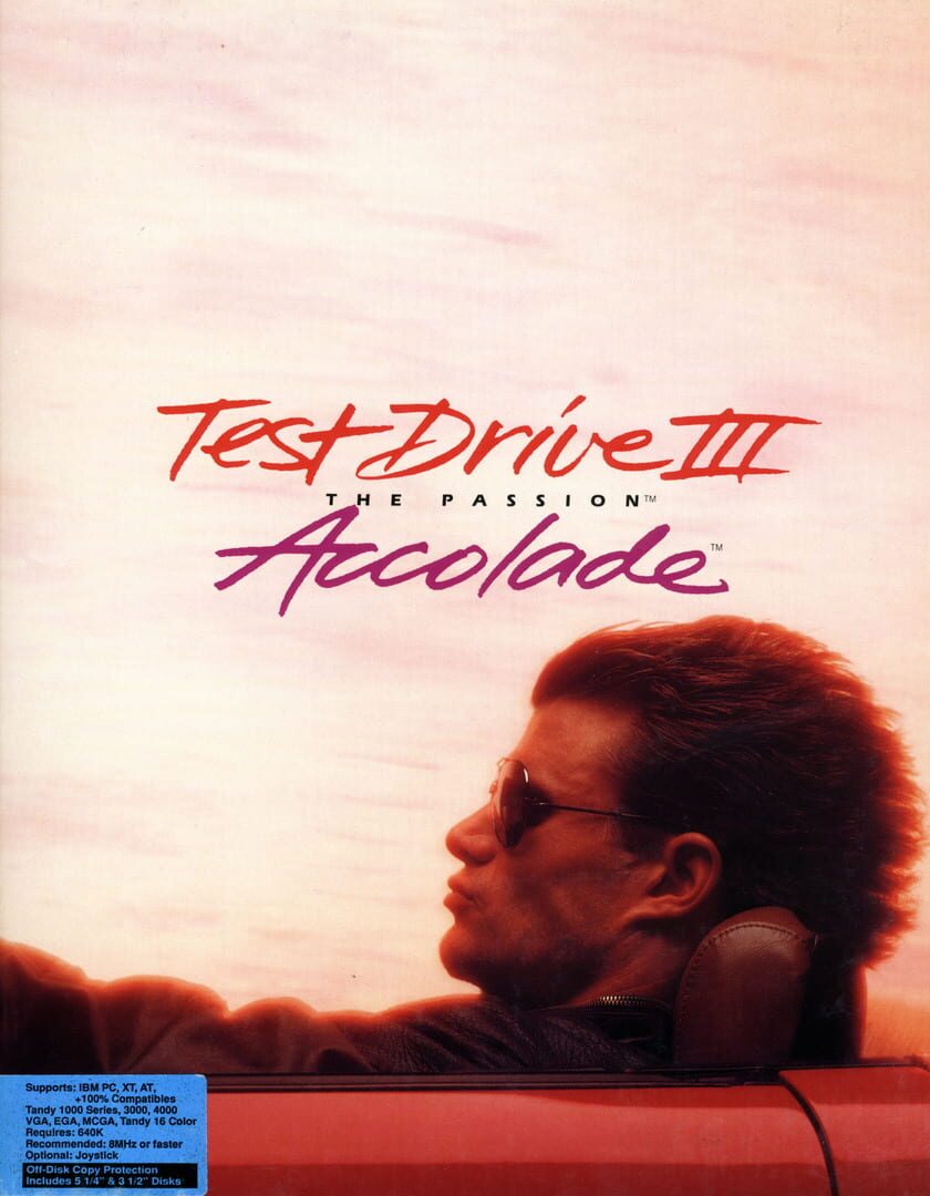 Couverture de Test Drive III: The Passion