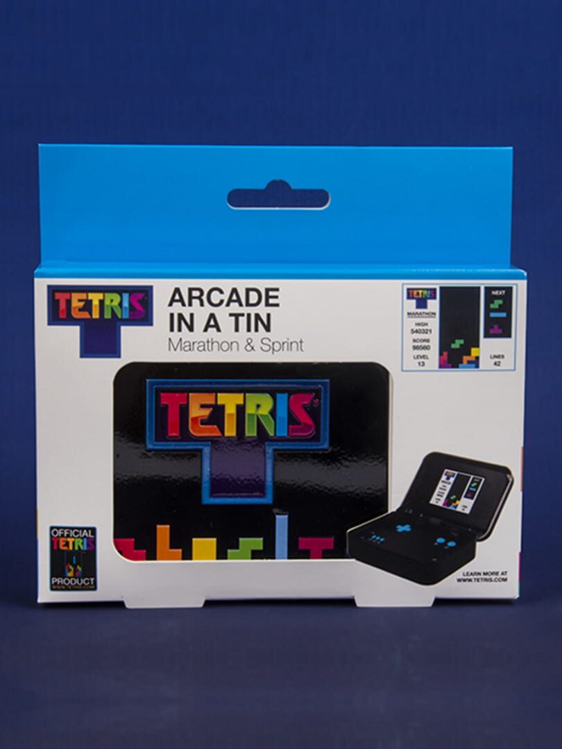 Capa de Tetris Arcade in a Tin
