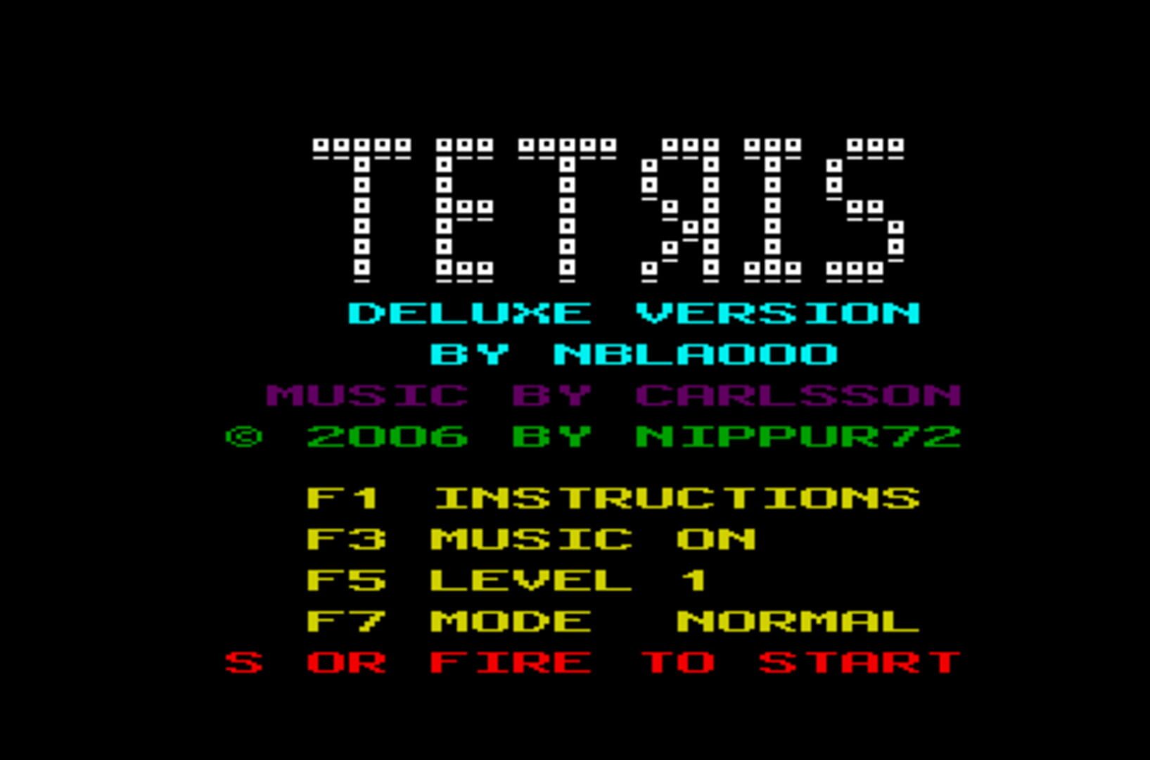 Couverture de Tetris Deluxe