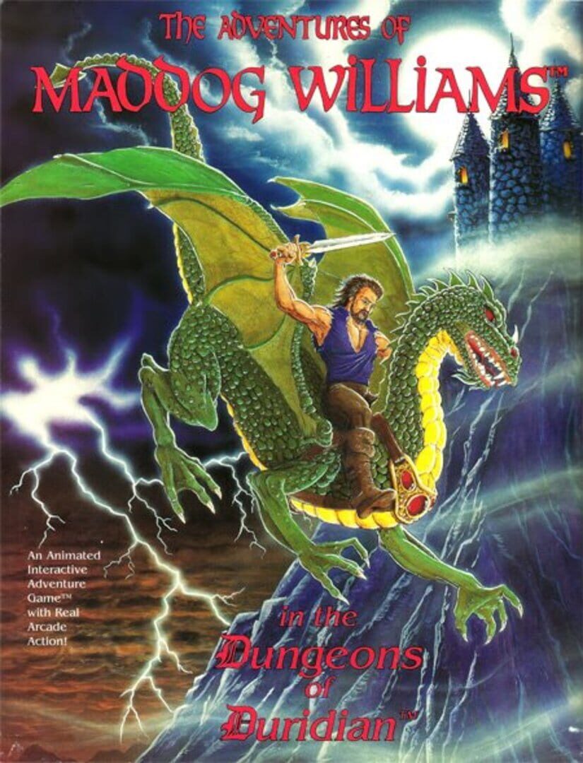 The Adventures of Maddog Williams in the Dungeons of Duridian カバー