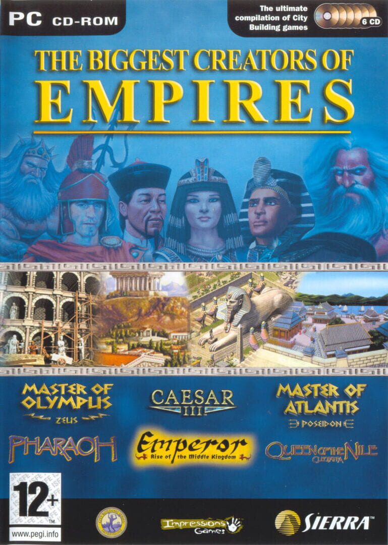 The Biggest Creators of Empires カバー