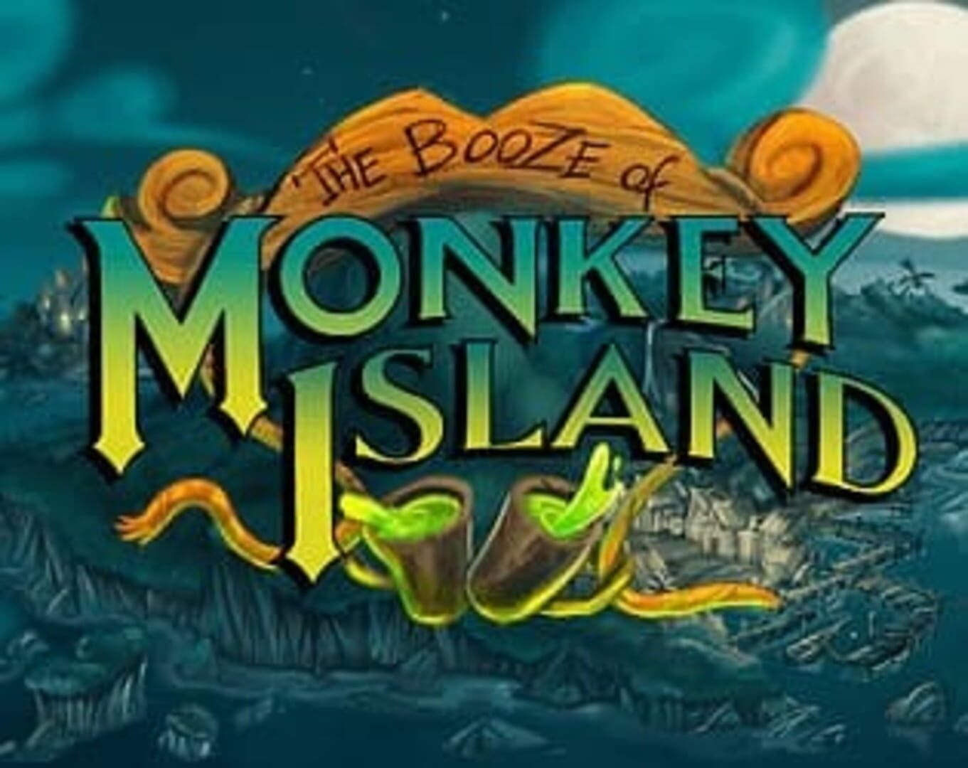 Couverture de The Booze of Monkey Island