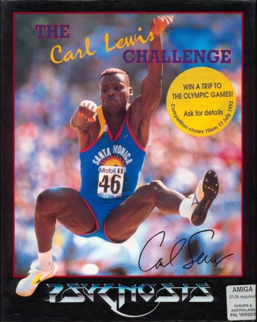 Copertina di The Carl Lewis Challenge