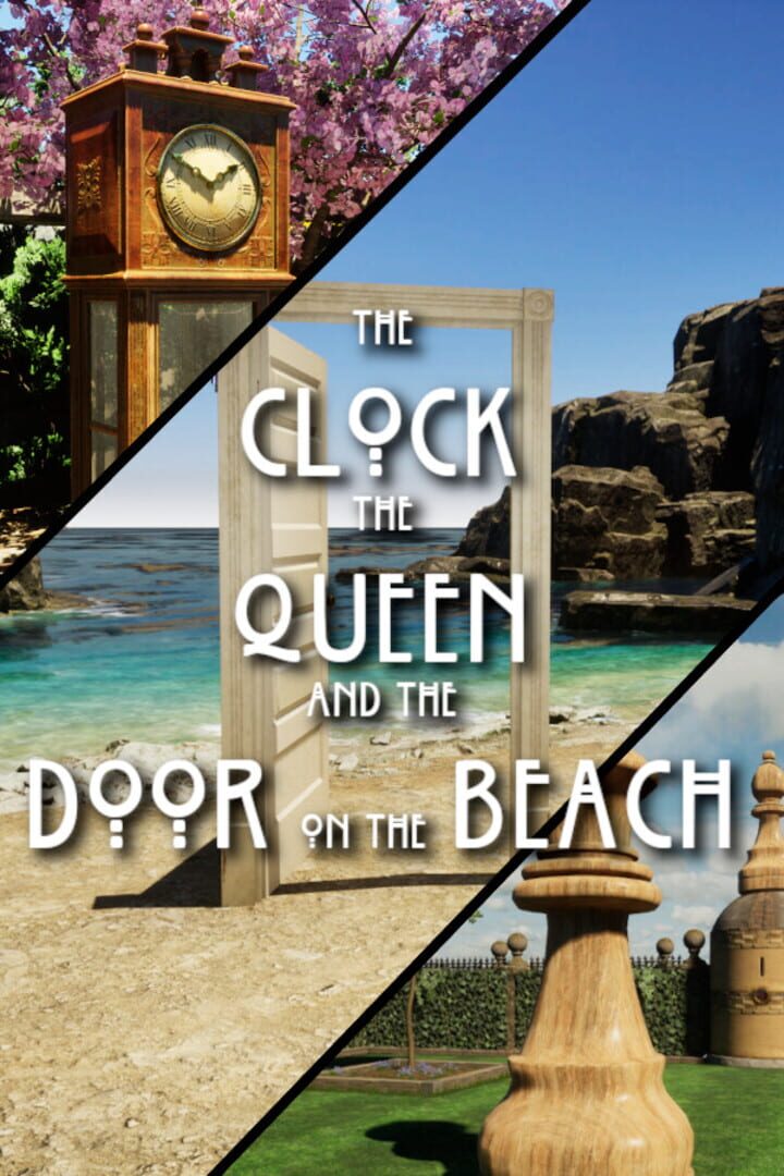 The Clock the Queen and the Door on the Beach Cover