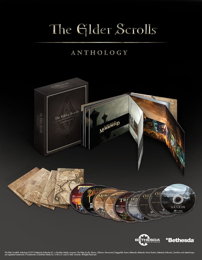 Copertina di The Elder Scrolls Anthology