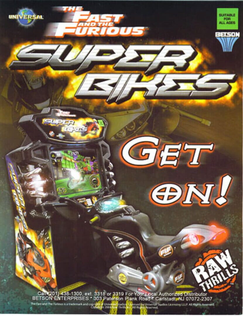 The Fast and The Furious: Super Bikes Kapağı