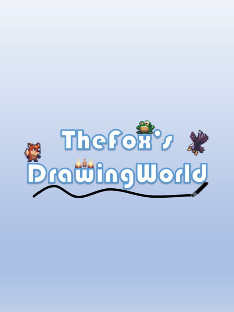Couverture de The Fox's Drawing World