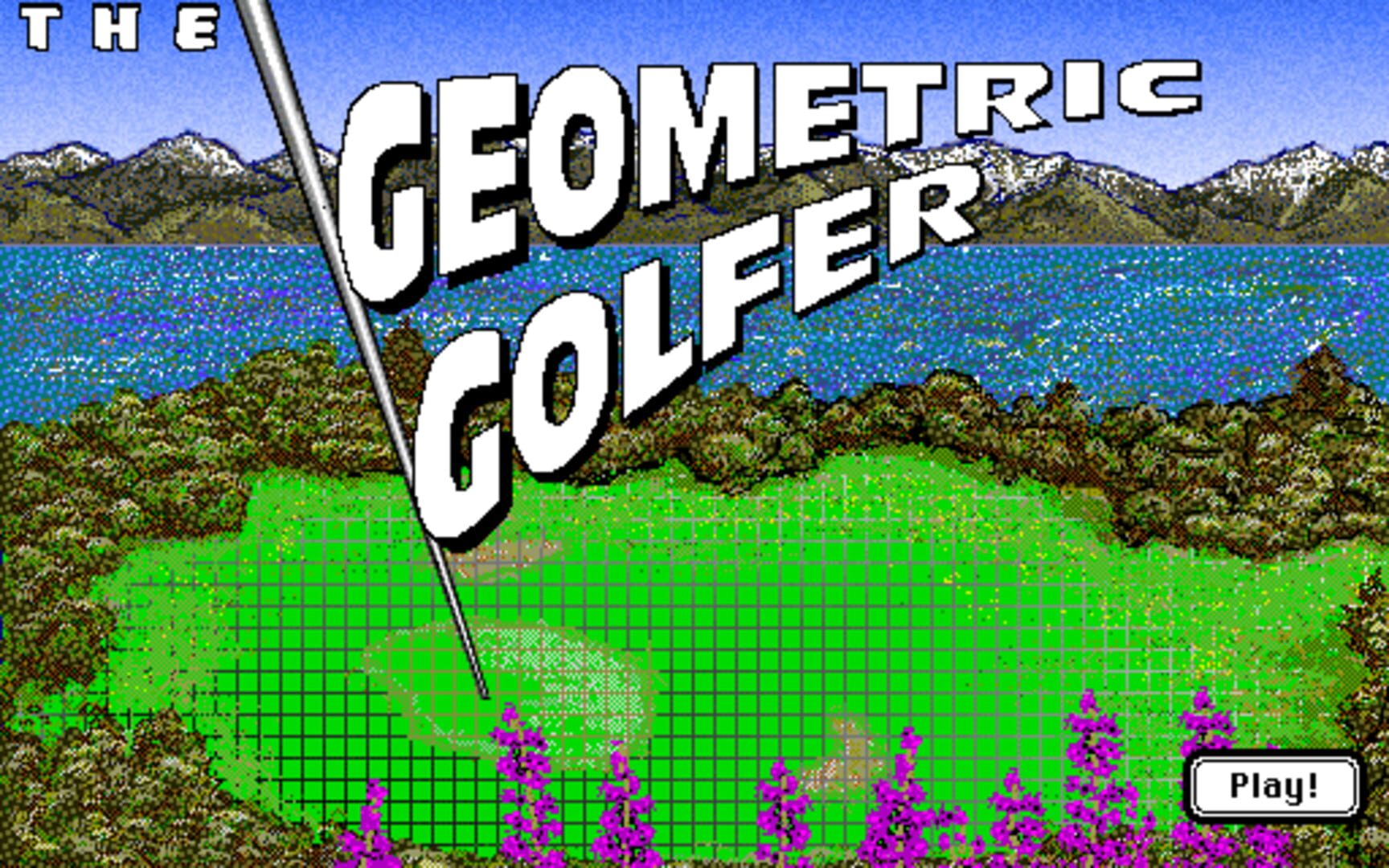 The Geometric Golfer Kapağı