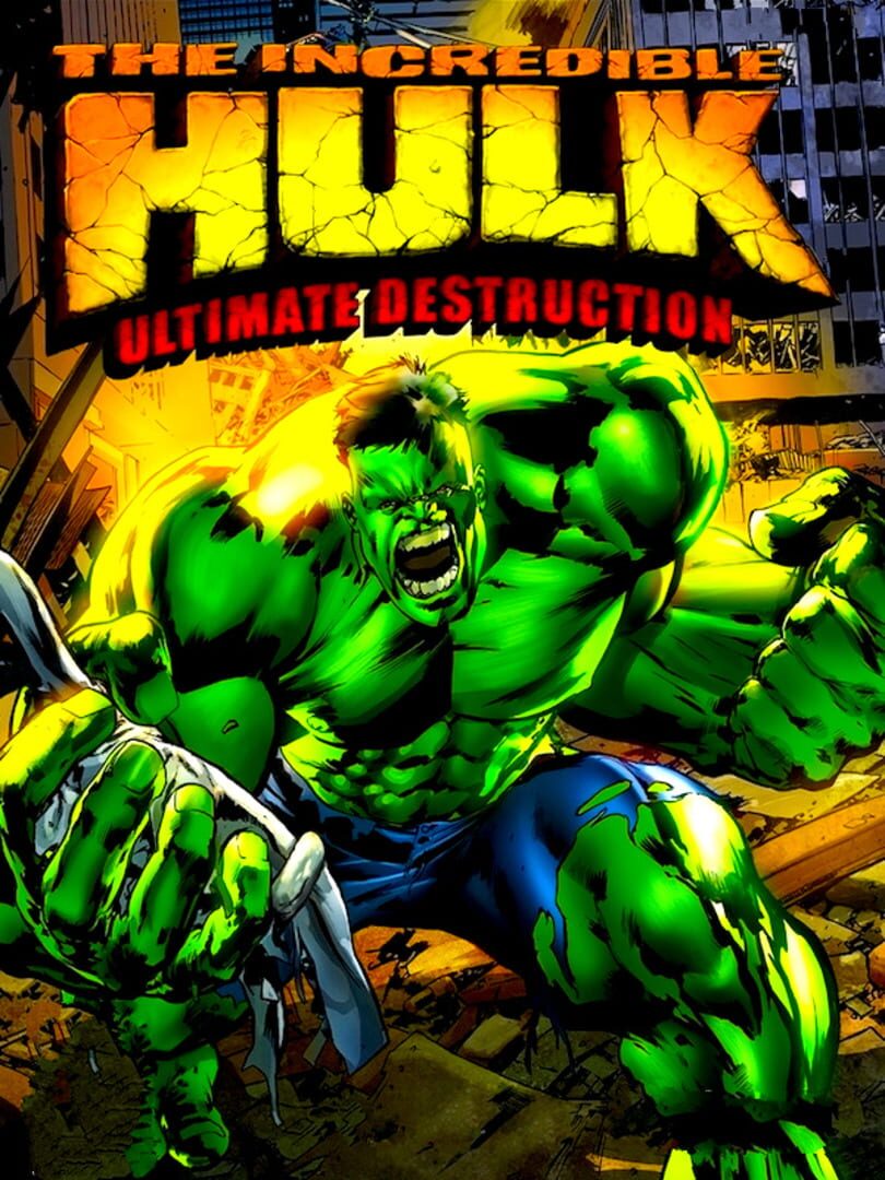 Capa de The Incredible Hulk: Ultimate Destruction