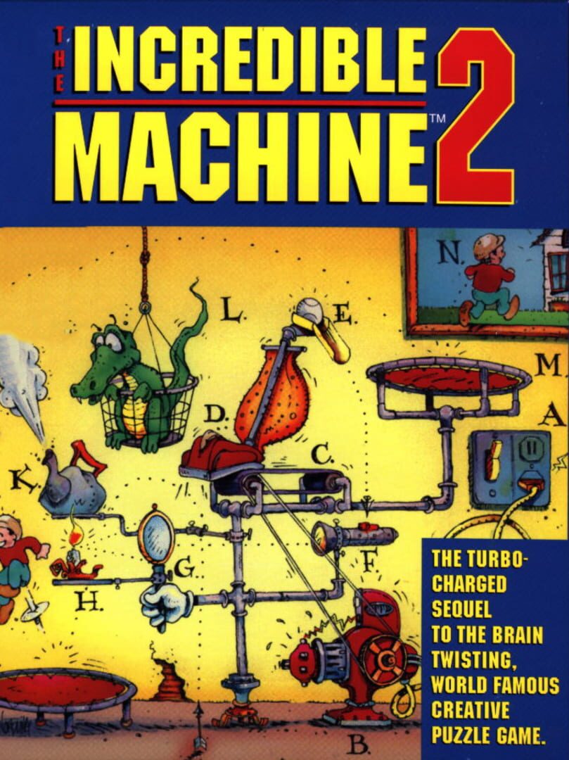Portada de The Incredible Machine 2