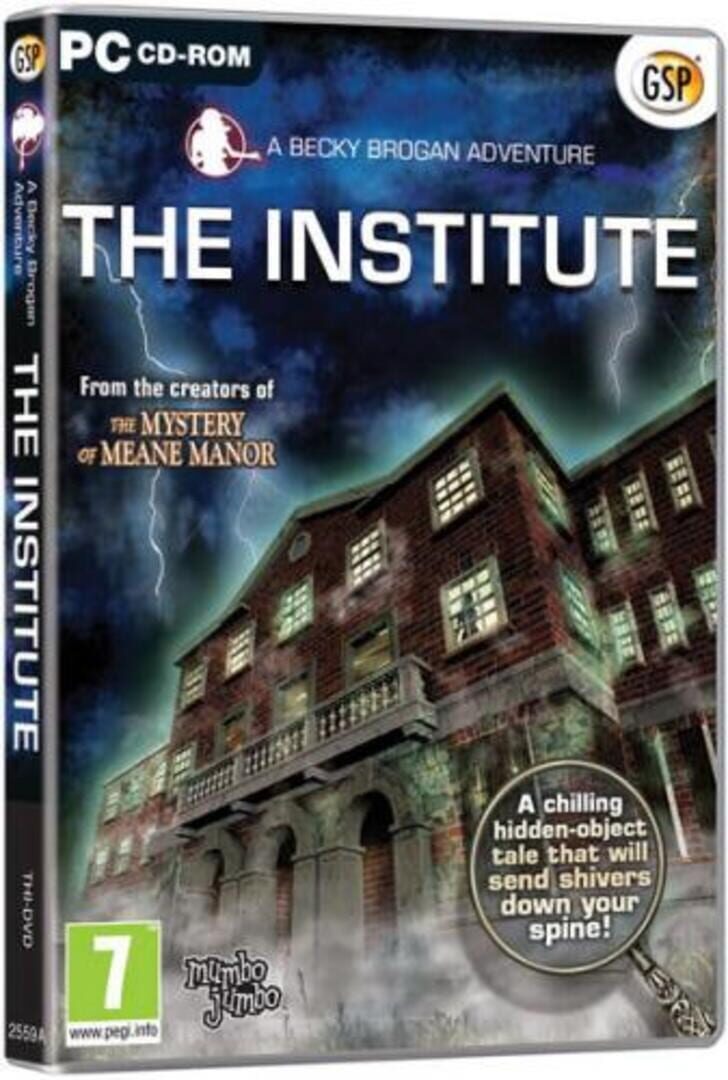 The Institute: A Becky Brogan Adventure Kapağı