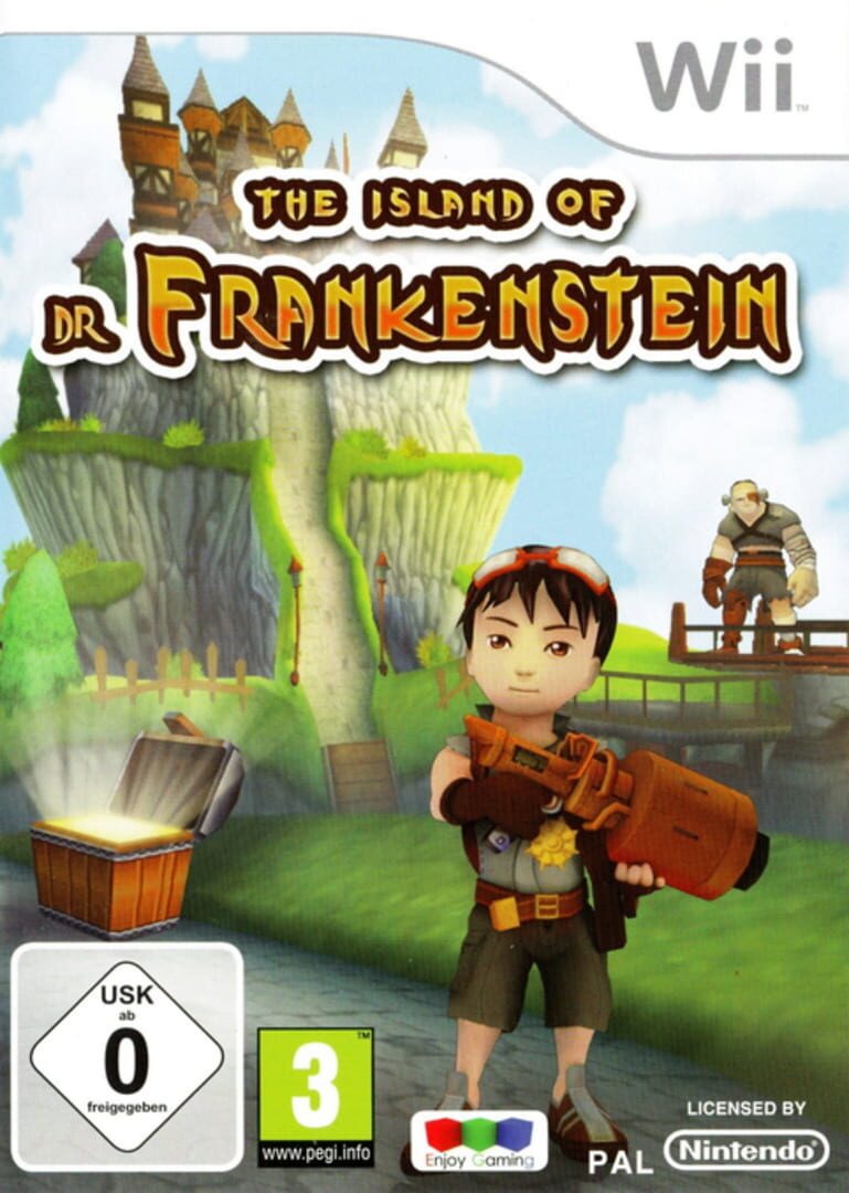 Capa de The Island of Dr. Frankenstein