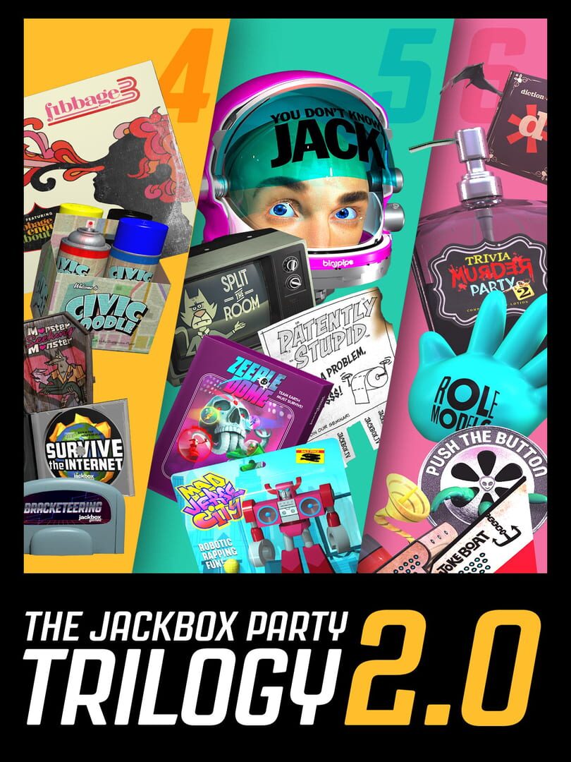 Couverture de The Jackbox Party Trilogy 2.0