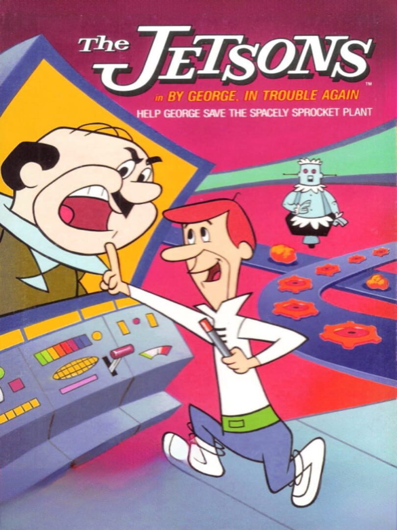 The Jetsons in By George, in Trouble Again Kapağı